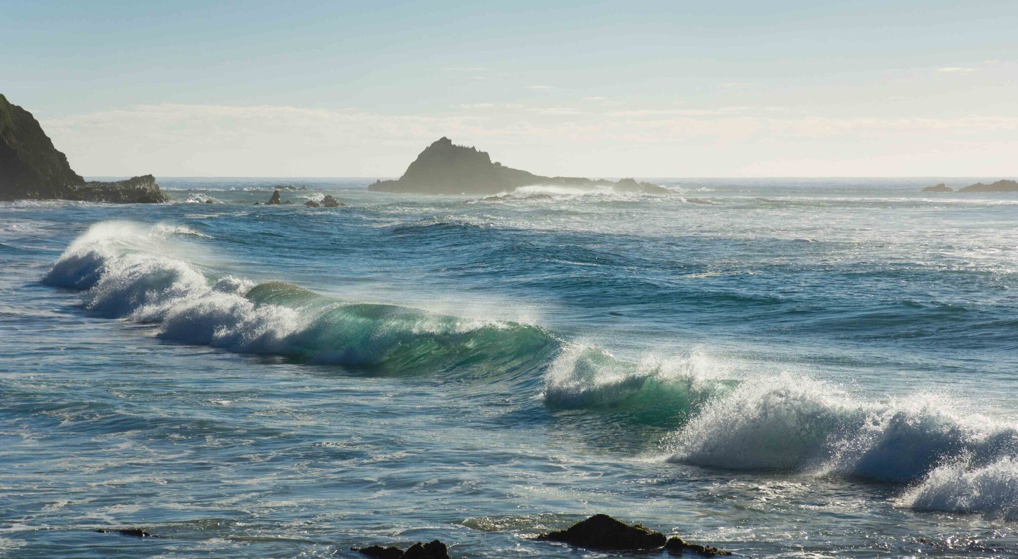 Kings beach, broken head national reserve, byron bay, new south wales, australia, pacific